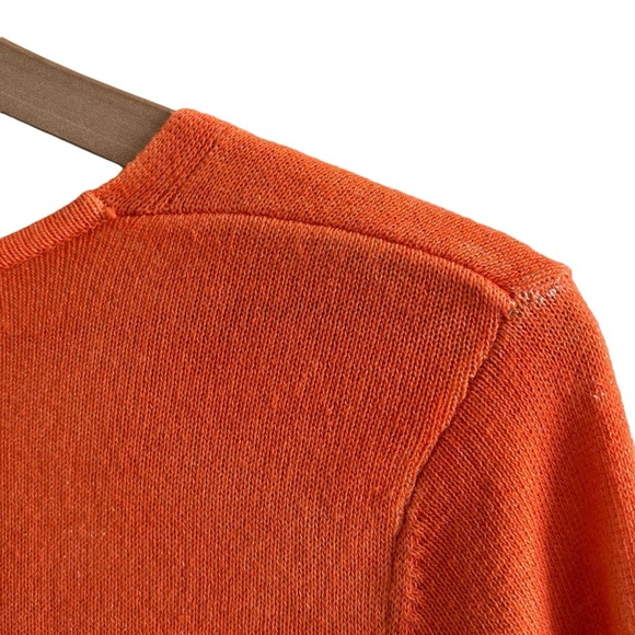 BiBA Bamboo Blend V-Neck Butterfly Knit Sweater Women’s Size 1/ EU 36/Small - Picture 12 of 17